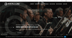 Desktop Screenshot of orchestre-cannes.com